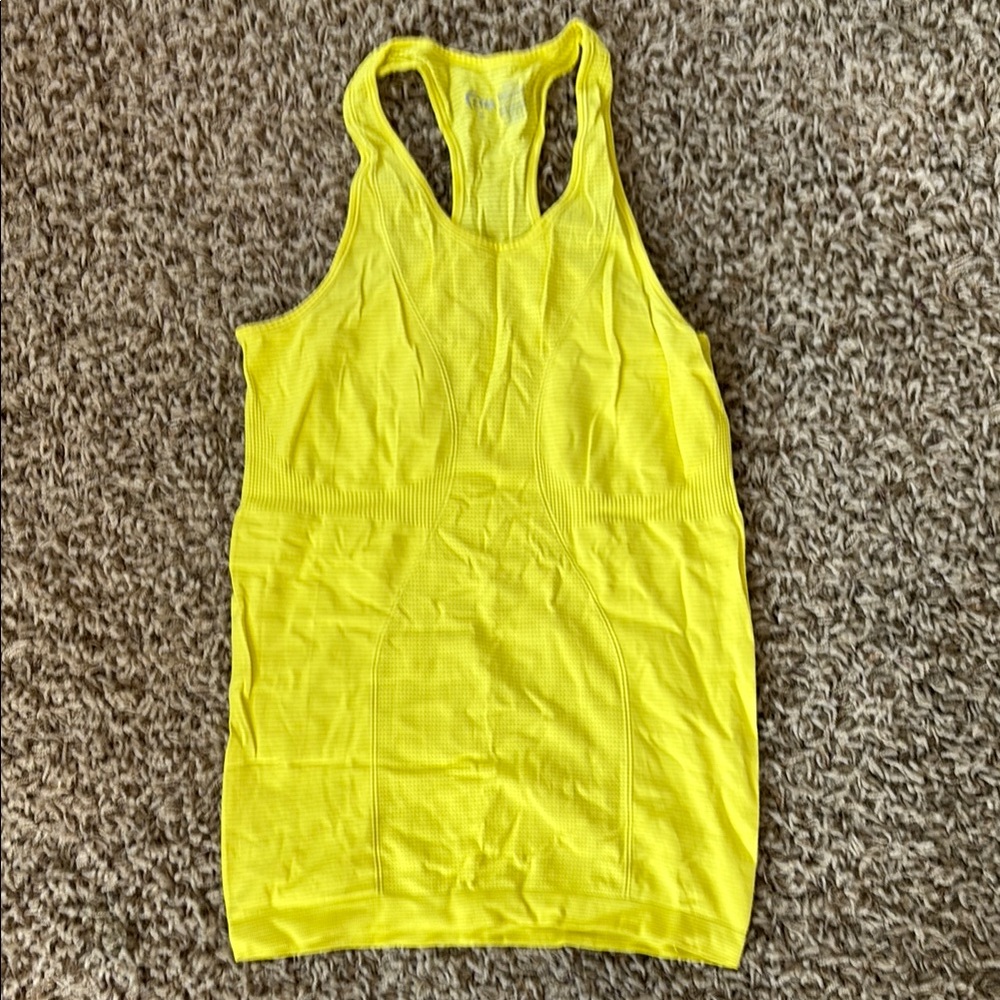 Zyia Yellow Women's Tank Top